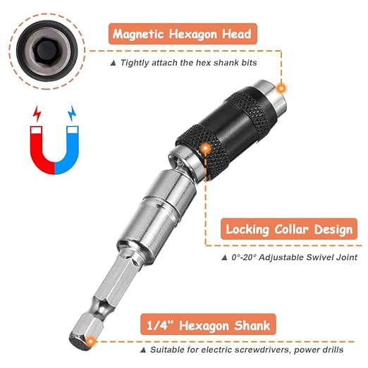 Pivot Adapter (1/4" Heavy-Duty Connecting Rod)