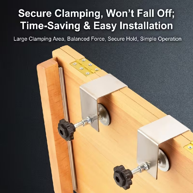 Drawer Front Mounting Clips – 2 Pieces Set